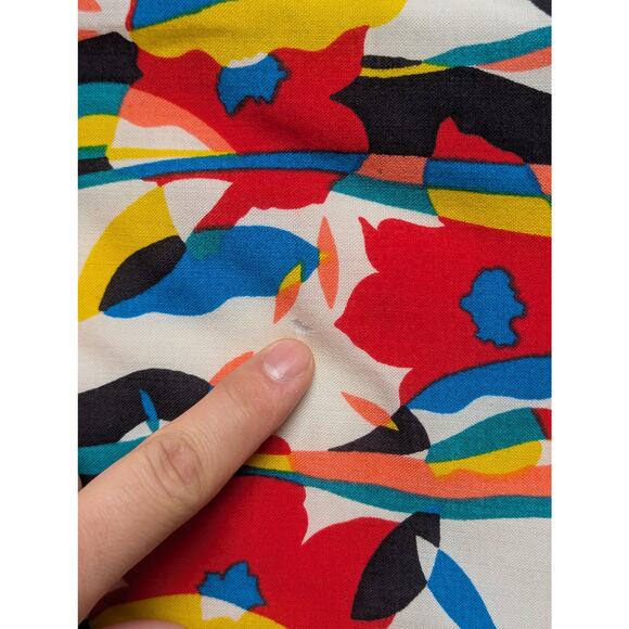 Vintage Liberty London Abstract Floral Print Scarf - Picture 5 of 9